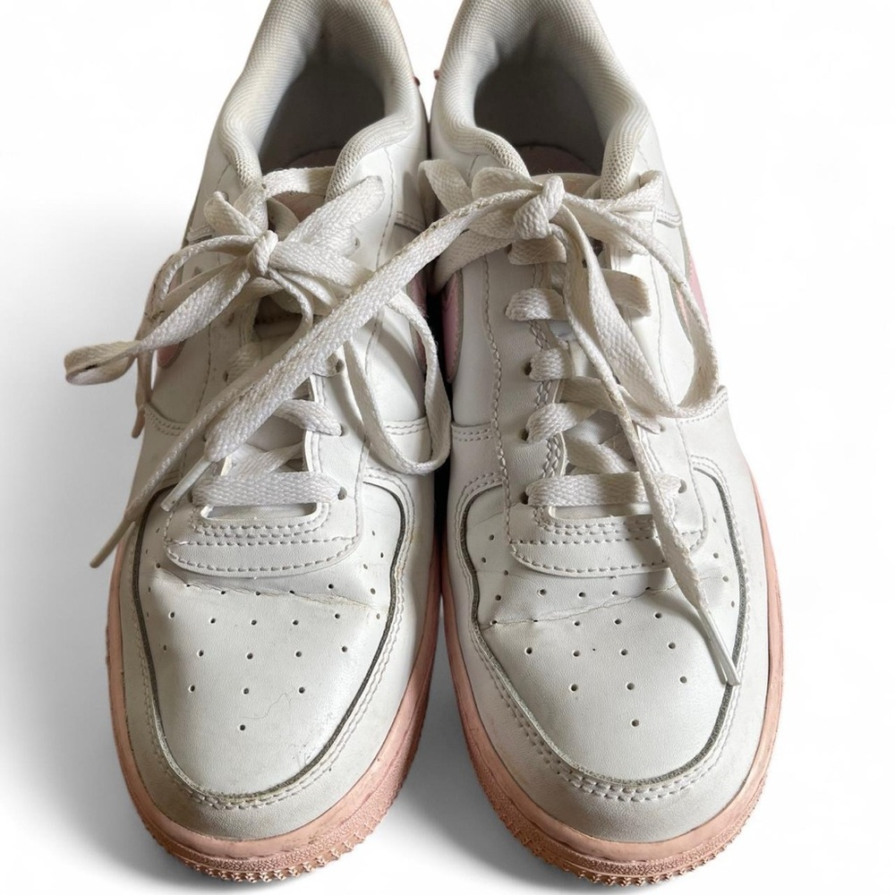 Nike Air Force 1 White Pink Sneakers – 6.5Y / Women’s 8